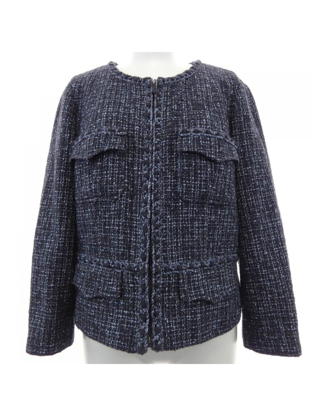 Chanel Vintage Collarless Jacket
